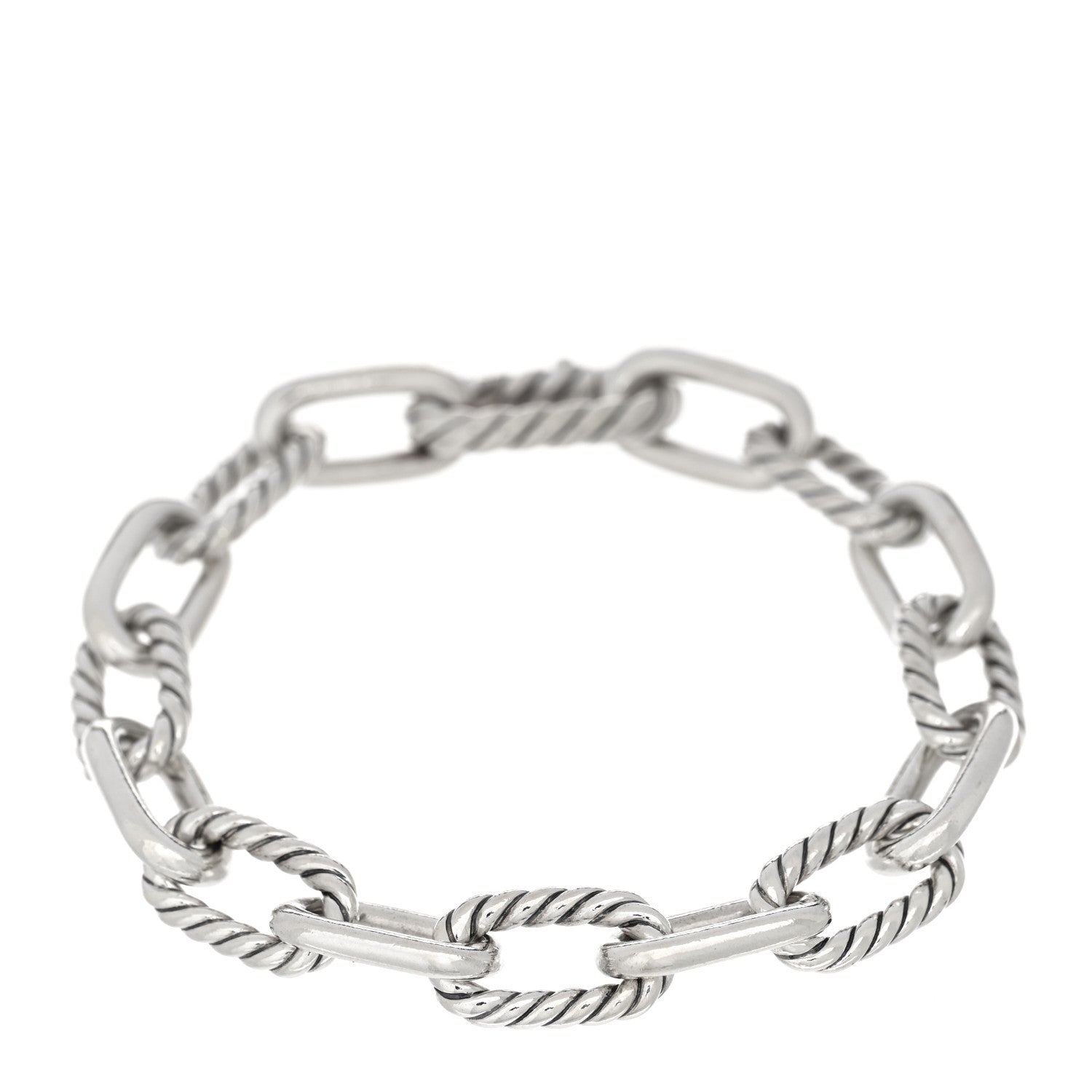 David Yurman Sterling Silver 8.5mm Madison Chain Bracelet 1 of 3
