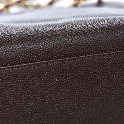 Chanel Caviar Shoulder Bag Brown 17 of 23