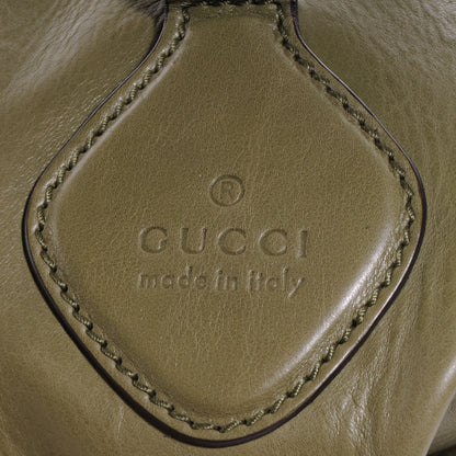 Gucci Soft Calfskin Icon Top Handle Bag Green Tea 8 of 8