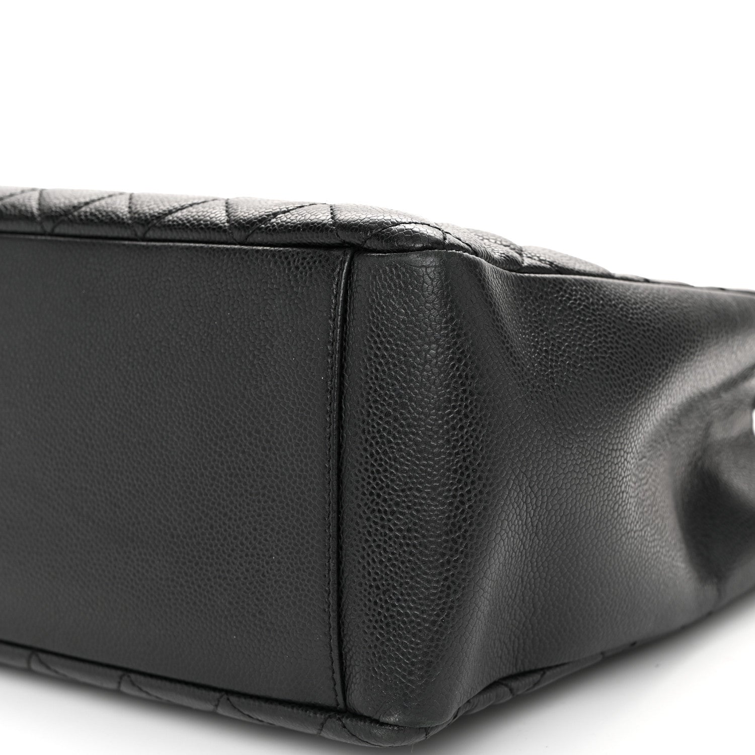 Chanel Caviar Quilted Grand Shopping Tote GST Black 11 of 12