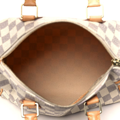 Louis Vuitton Damier Azur Speedy 25 5 of 15