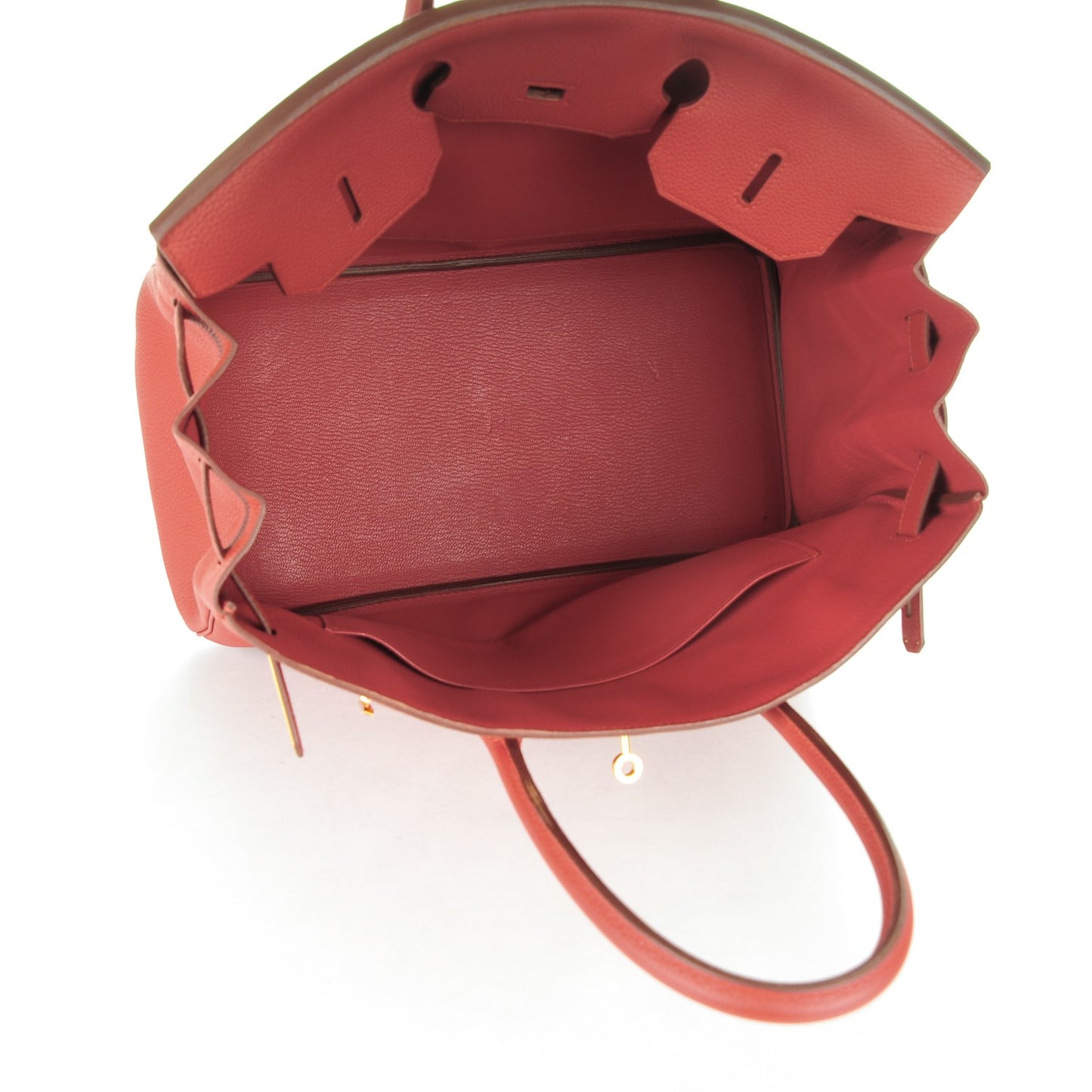 Togo Birkin 35 Vermillion