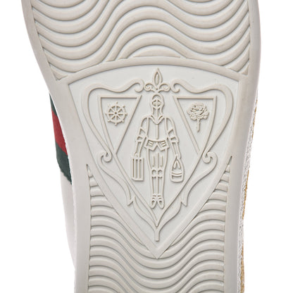 Gucci X SEGA Calfskin Ayers Web Guccy Womens Ace Sneakers 39 White 7 of 12