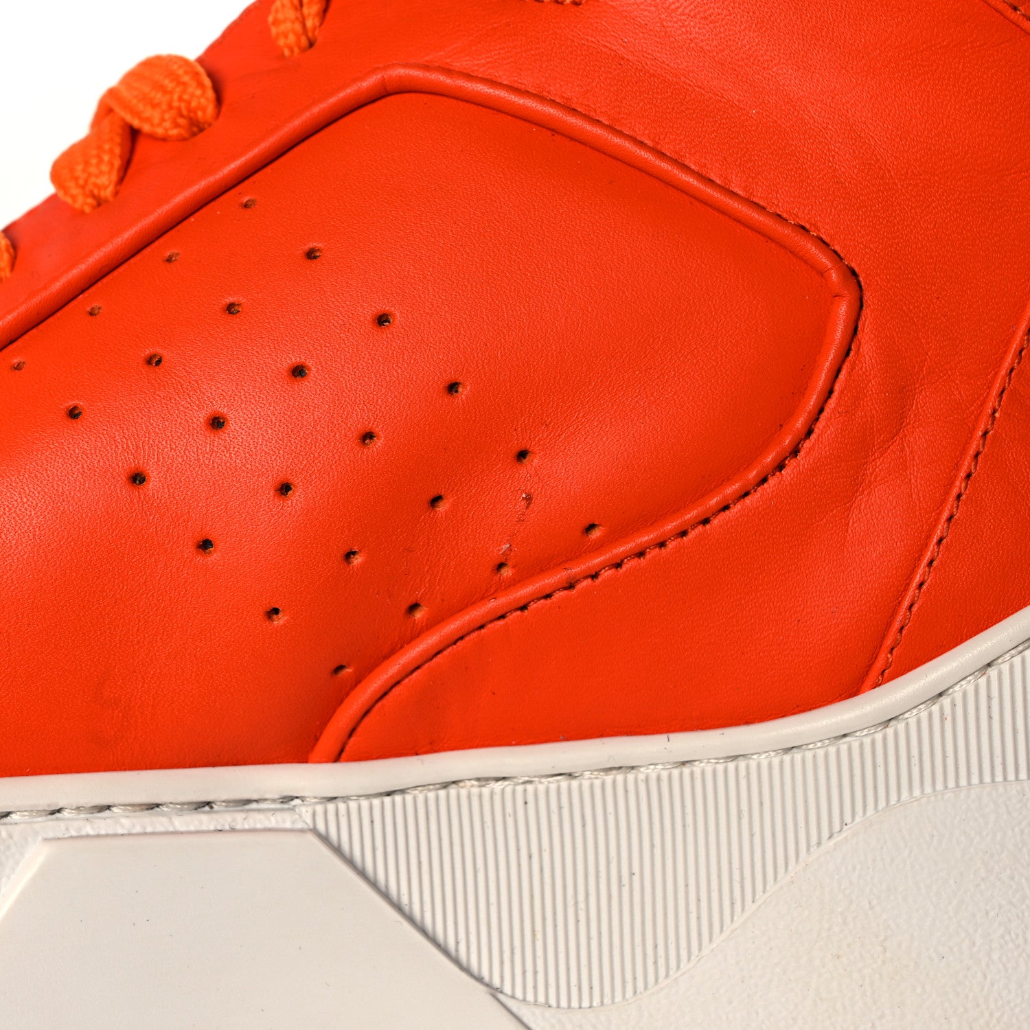 Givenchy Calfskin Mens Tyson High Top Sneakers 42 Orange 10 of 14