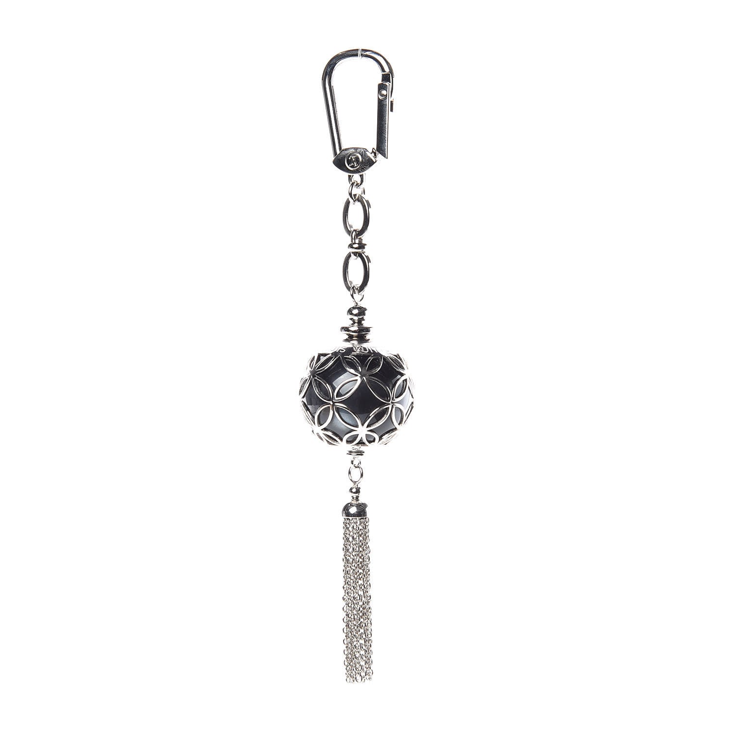 Louis Vuitton Ice Ball Key Holder Charm Silver 1 of 5