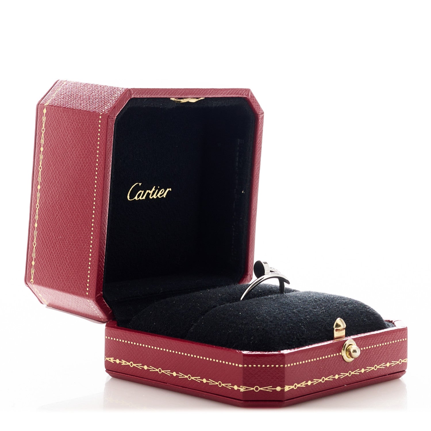 Cartier 18K White Gold Small Juste Un Clou Ring 53 6.25 5 of 5