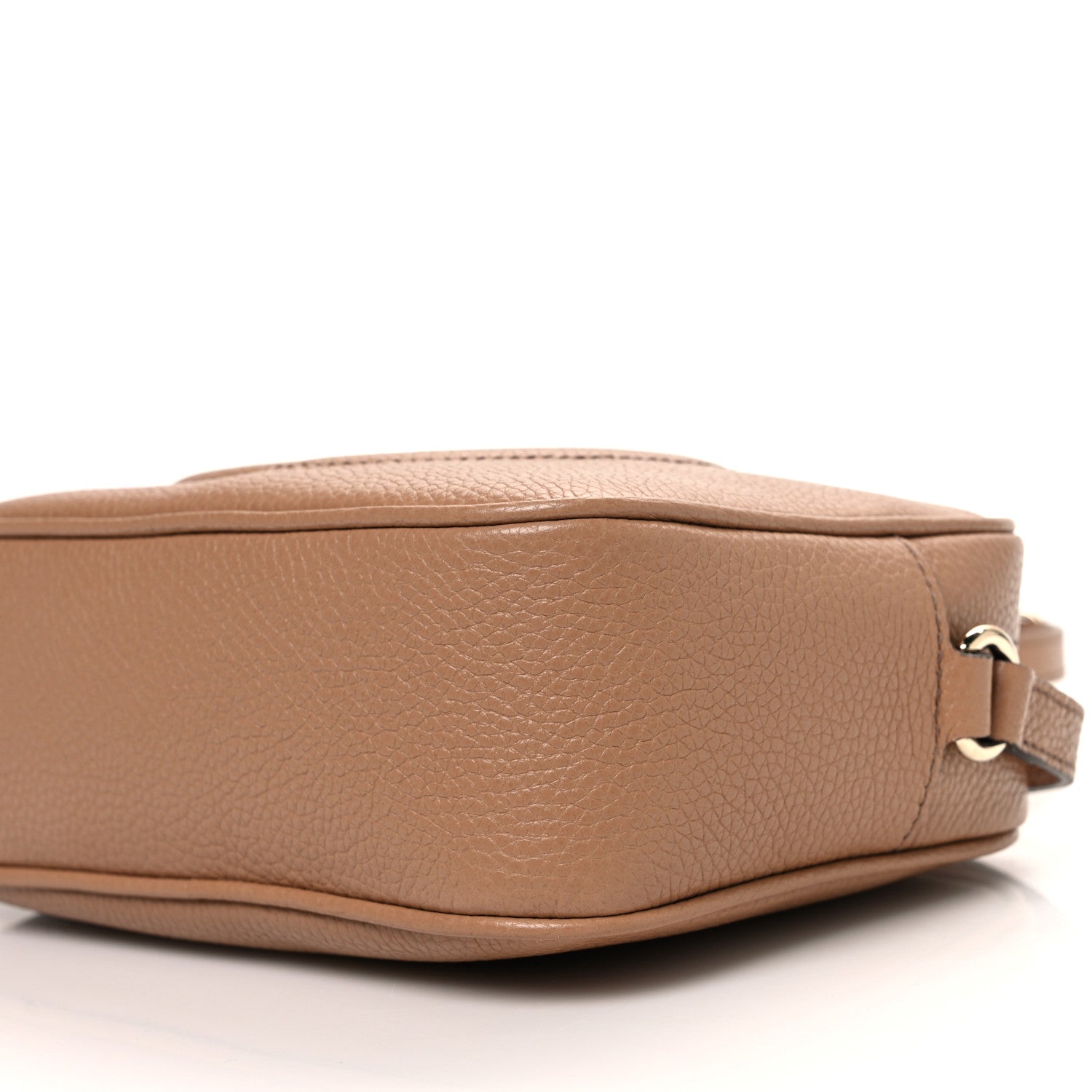 Gucci Pebbled Calfskin Small Soho Disco Bag Camelia 10 of 10