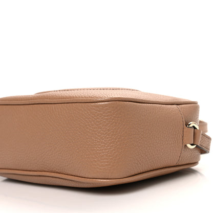 Gucci Pebbled Calfskin Small Soho Disco Bag Camelia 10 of 10