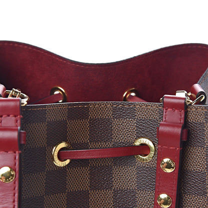 Louis Vuitton Damier Ebene Neonoe MM Cherry Berry 13 of 14