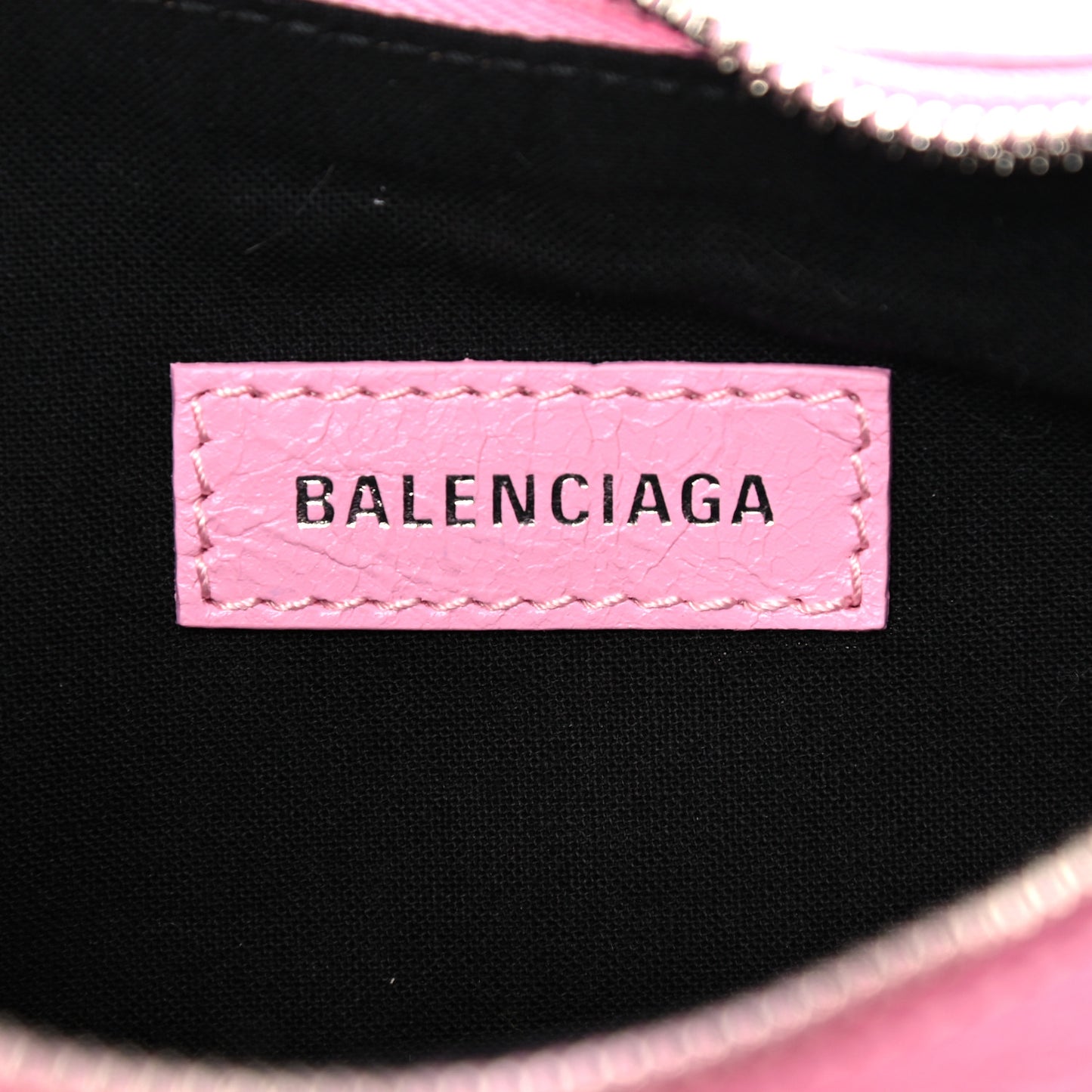 Agneau Arena Le Cagole Shoulder Bag XS Candy Pink