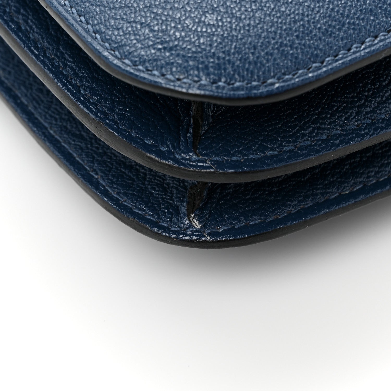 Hermes Chevre Mysore Verso Constance 18 Deep Bleu Vert Verone 15 of 16