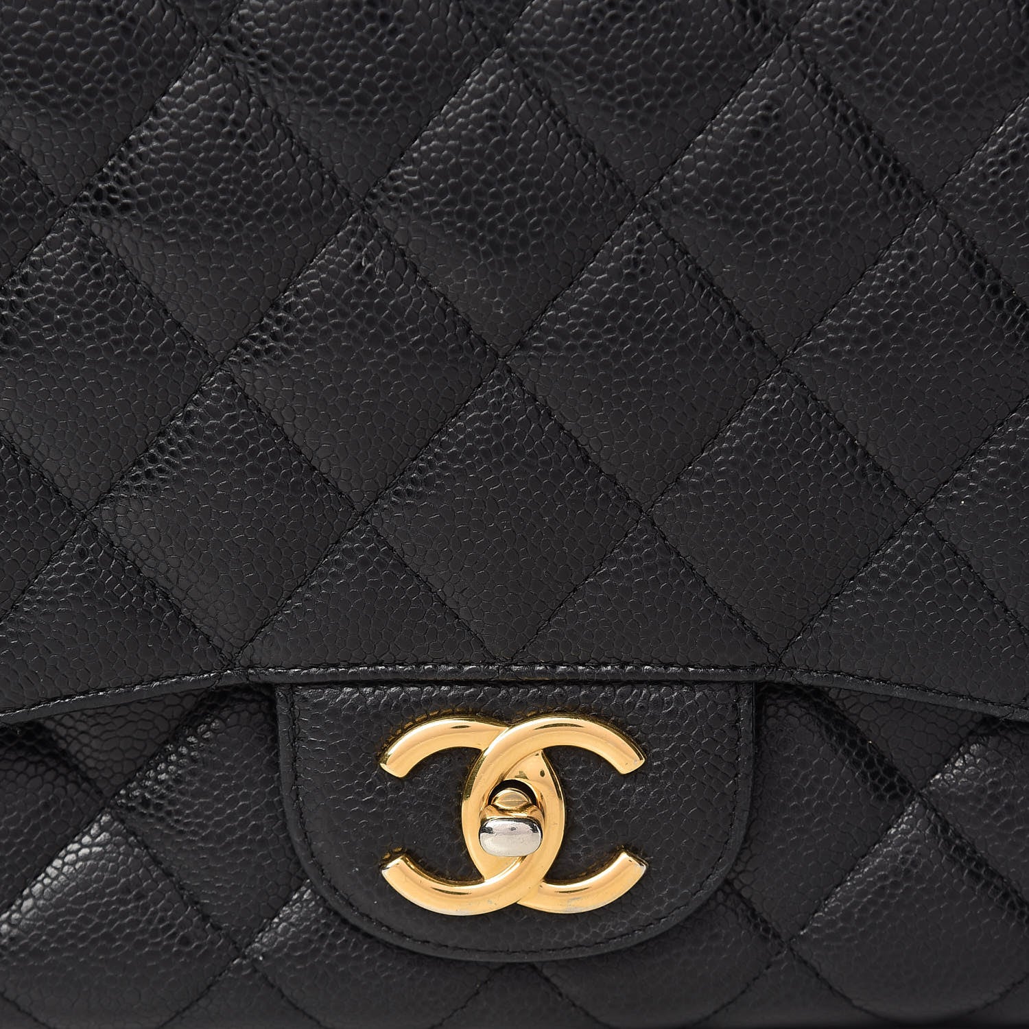 Chanel Caviar Quilted Maxi Double Flap Black 9 of 18