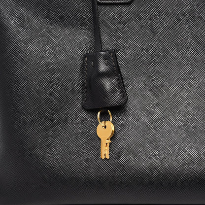 Prada Saffiano Lux Tote Nero Black 10 of 22