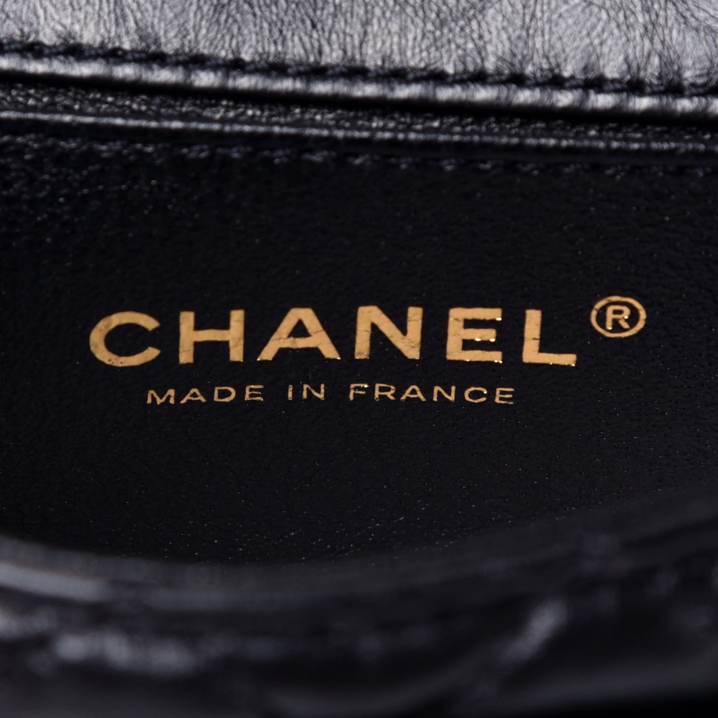 Aged Calfskin Quilted 2.55 Reissue Chain Waist Bag Black