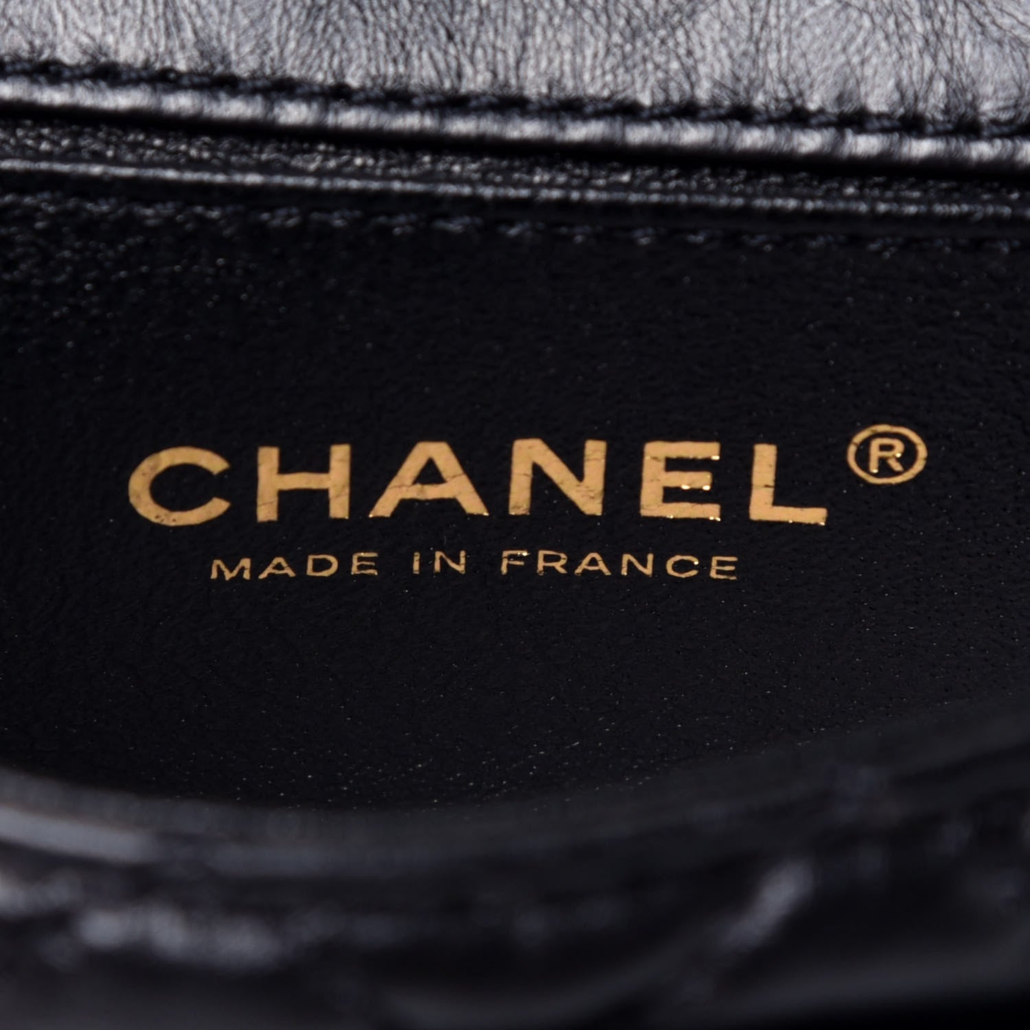 Chanel Aged Calfskin Quilted 2.55 Reissue Chain Waist Bag Black 6 of 9