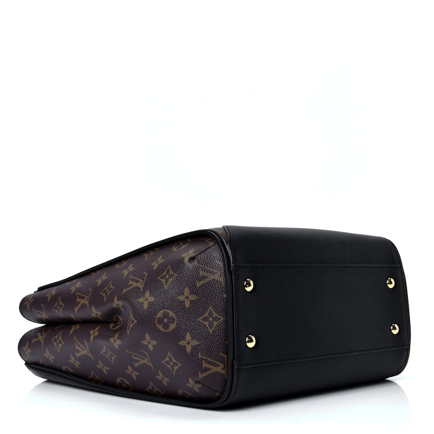 Calfskin Monogram Kimono Tote Black