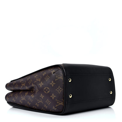 Louis Vuitton Calfskin Monogram Kimono Tote Black 3 of 4