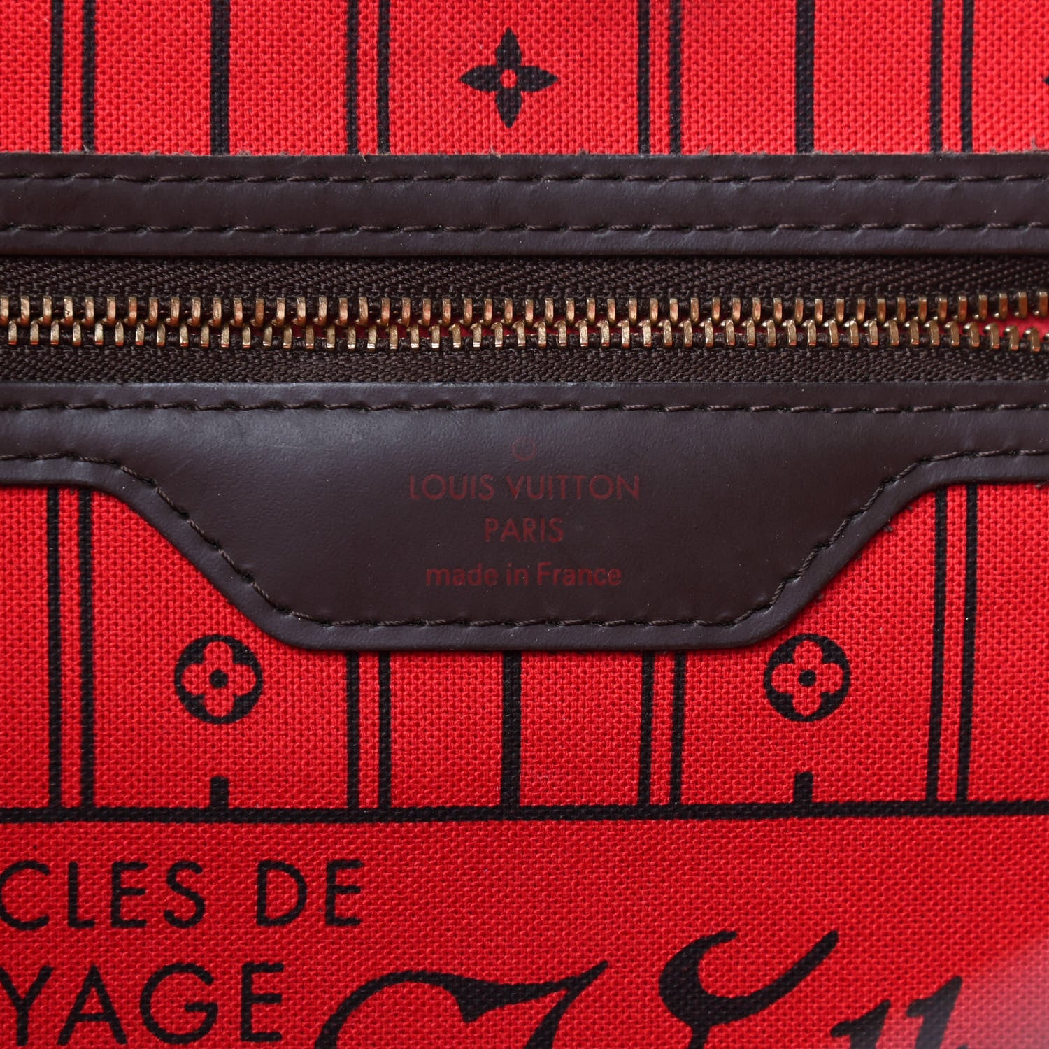 Louis Vuitton Damier Ebene Neverfull GM 8 of 9