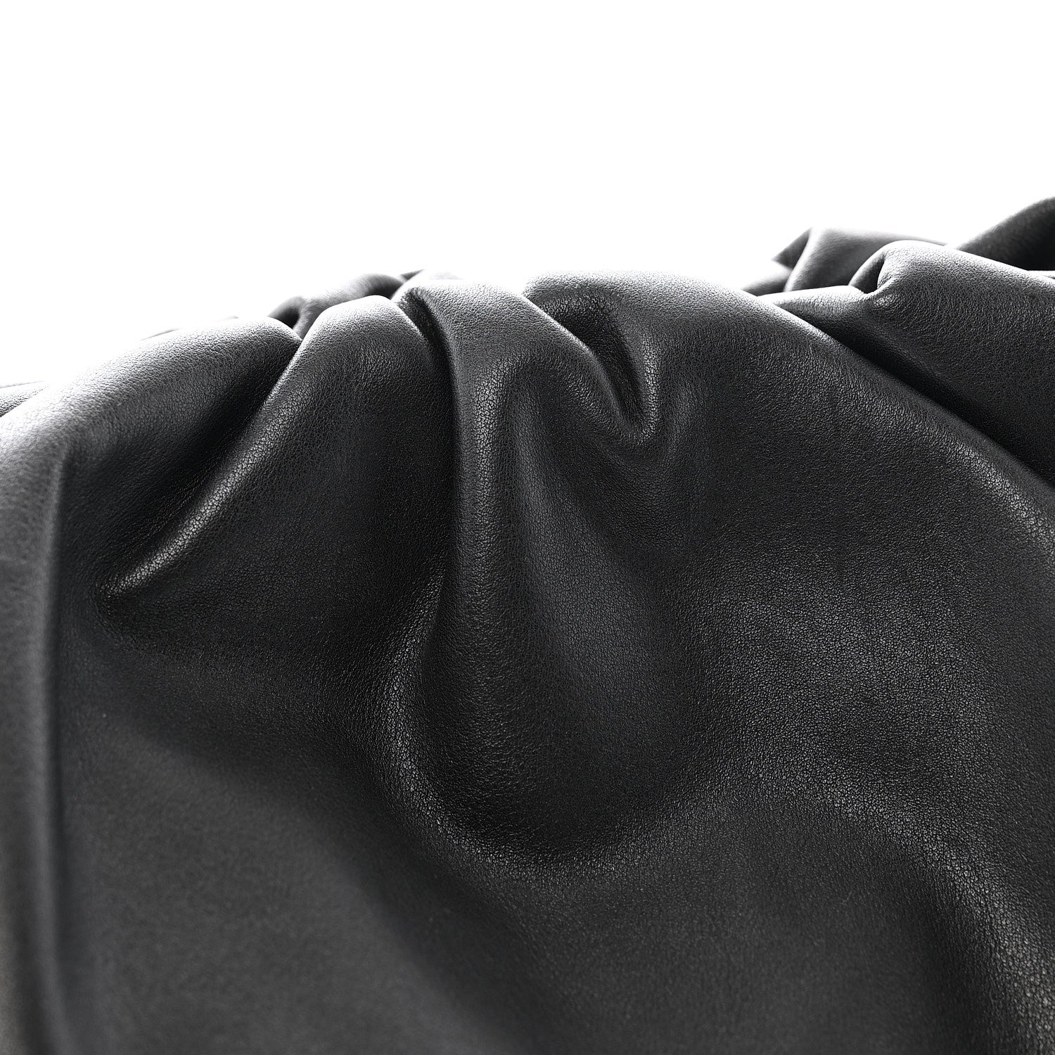 Bottega Veneta Smooth Butter Calf The Pouch Oversized Clutch Black 11 of 11