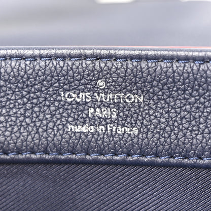 Louis Vuitton Calfskin Lockme II Chain Bag BB Marine Rouge 6 of 9