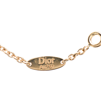 Christian Dior 18K Yellow Gold Diamond XS Rose Des Vents Bracelet 4 of 5