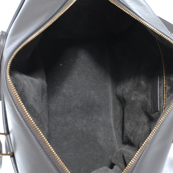 SAINTLAURENTLeatherClassicDuffle6BagGray