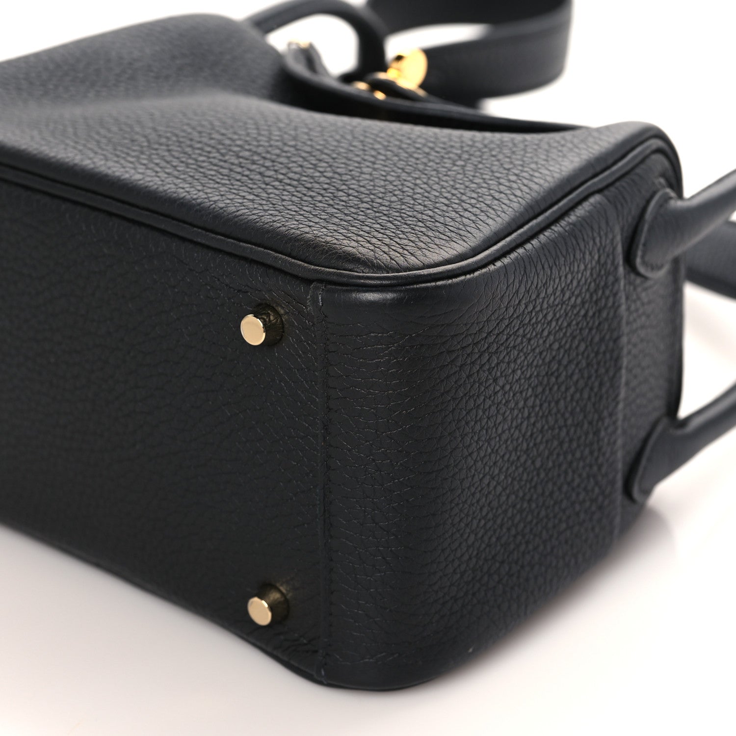 Hermes Taurillon Clemence Mini Lindy 20 Black 9 of 9
