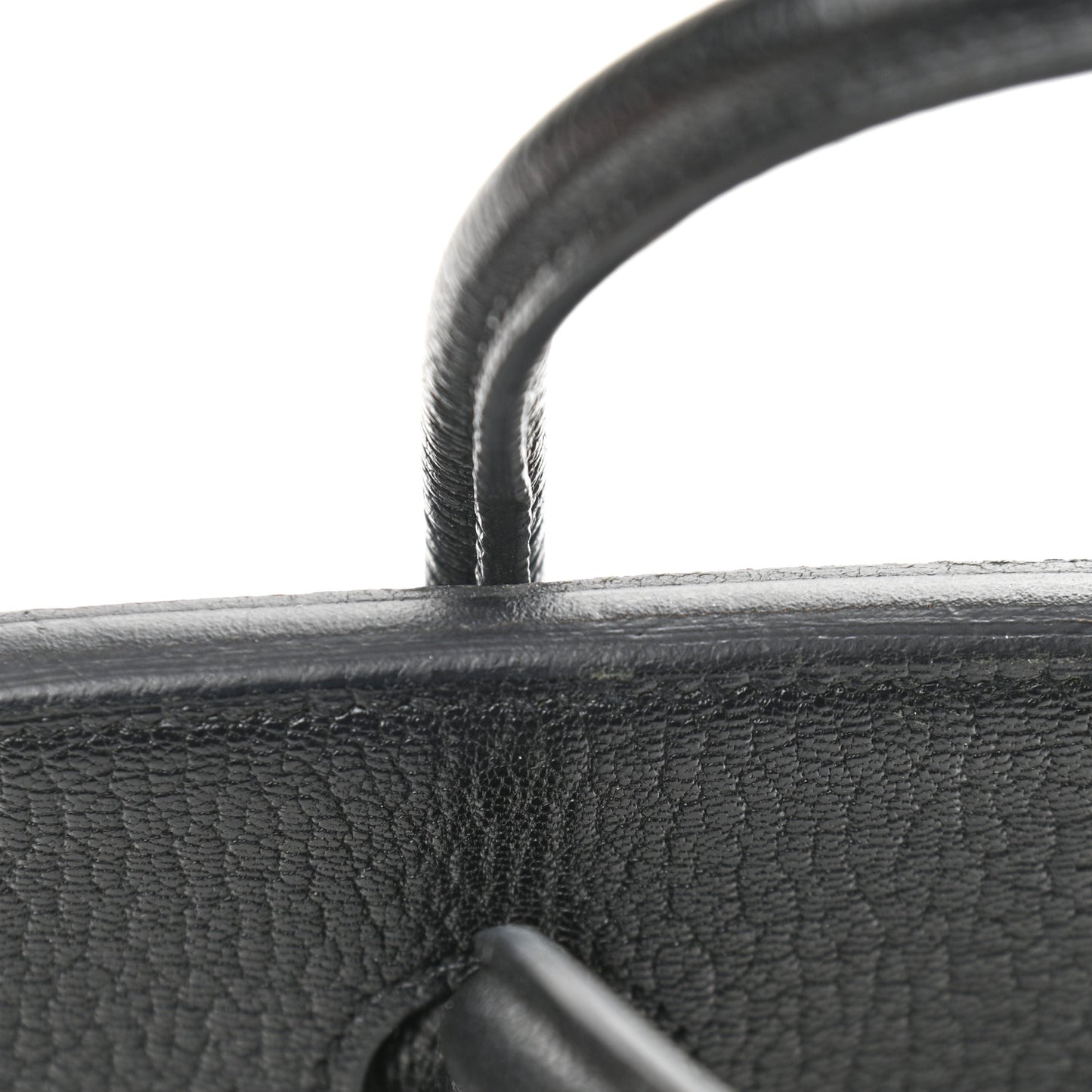 Chevre de Coromandel HAC Birkin 32 Black