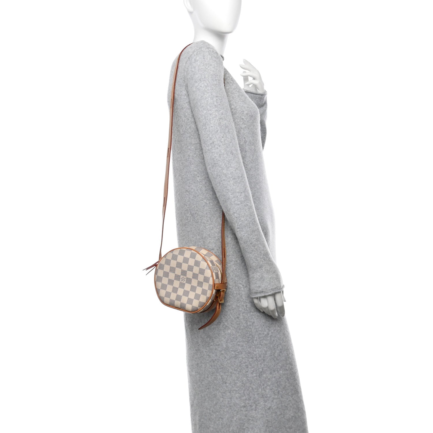 Louis Vuitton Damier Azur Boite Chapeau Souple PM 2 of 13