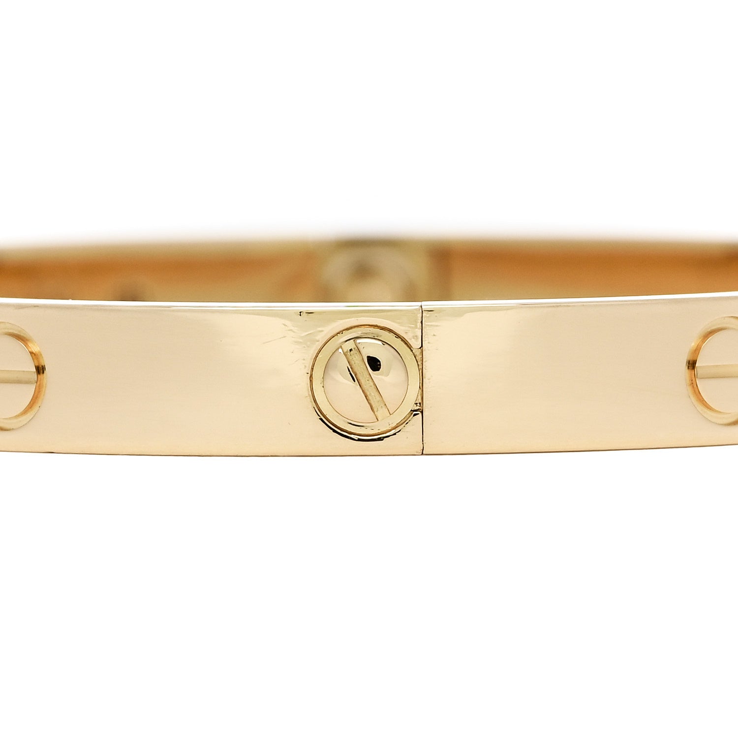 Cartier 18k Yellow Gold Love Bracelet 18 5 of 9
