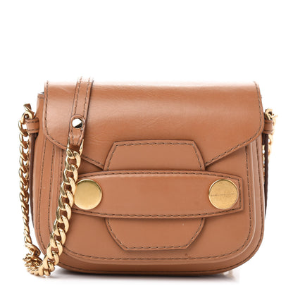 Stella McCartney Eco Alter Nappa Popper Shoulder Bag Camel 1 of 10