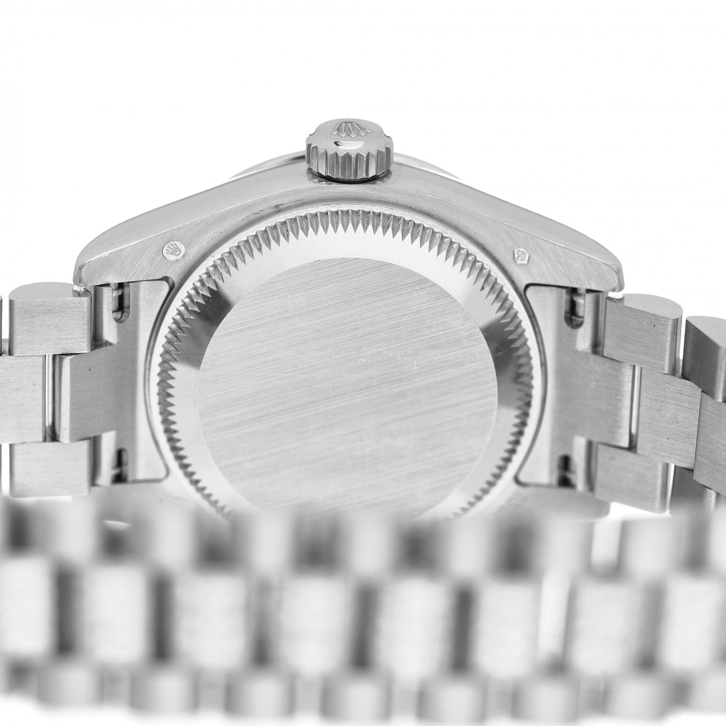 Platinum Diamond 26mm Datejust Watch Silver Jubilee 179136