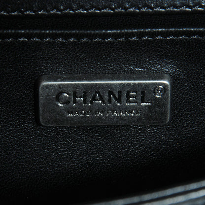Chanel Galuchat Stingray Small Boy Flap Black 8 of 9