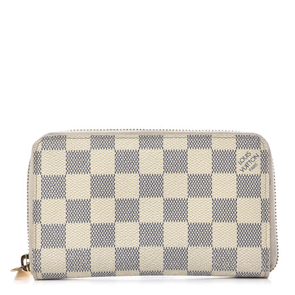 Louis Vuitton Damier Azur Compact Zippy Wallet 1 of 10
