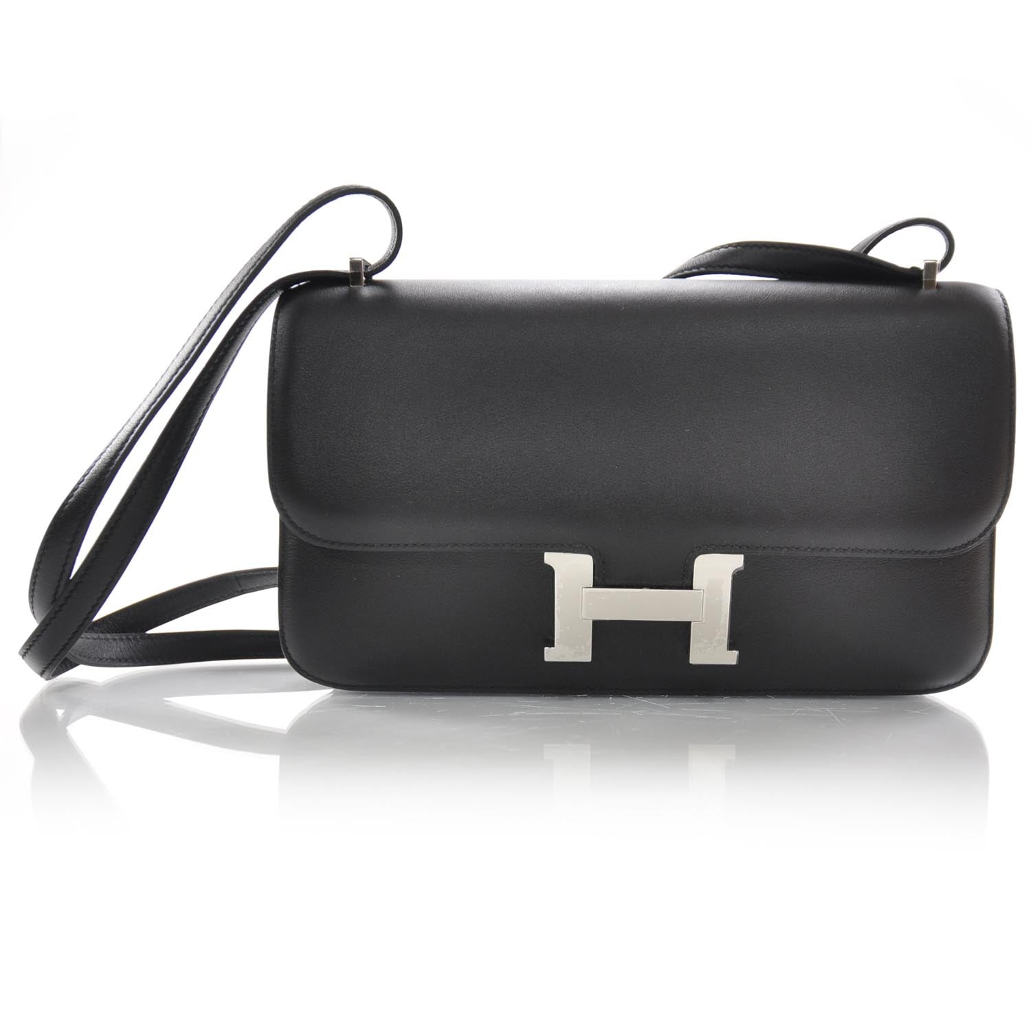 Hermes Veau Swift Constance Elan 25 Black 1 of 8
