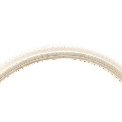 Chanel Goatskin Quilted Medium CC Filigree Vanity Case White 14 of 15