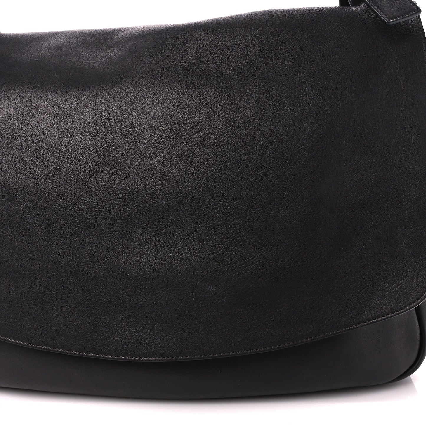 Calfskin Mail Bag Black