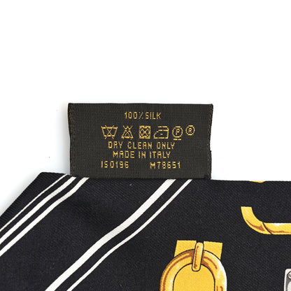 Louis Vuitton Silk Full of Locks Bandeau Black 4 of 4