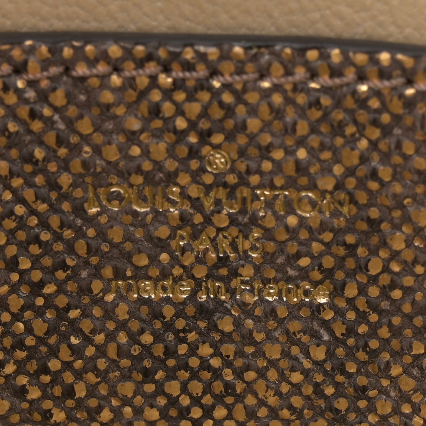 Snakeskin Twist Mini Shoulder Bag Brown