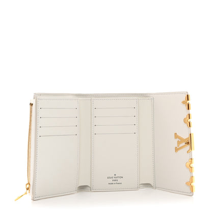 Louis Vuitton Taurillon Capucines Compact Wallet White 5 of 7