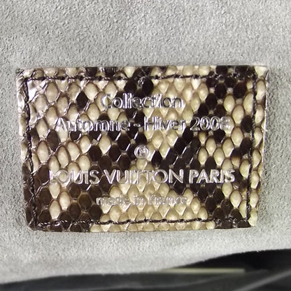 Louis Vuitton Suede Python Monogram Whisper PM Jade 6 of 8