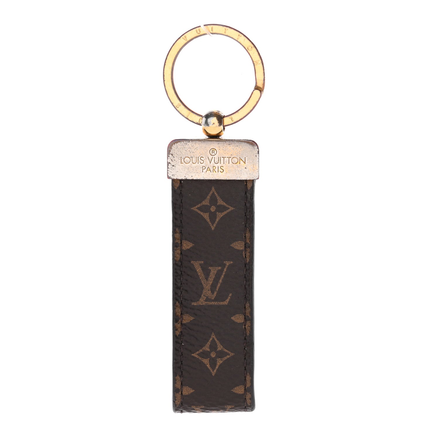 Louis Vuitton Monogram Dragonne Key Holder 1 of 3
