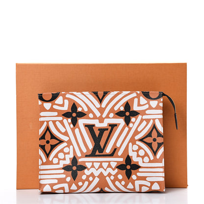 Louis Vuitton Monogram Giant Crafty Pochette Toiletry 26 Creme Caramel 7 of 7