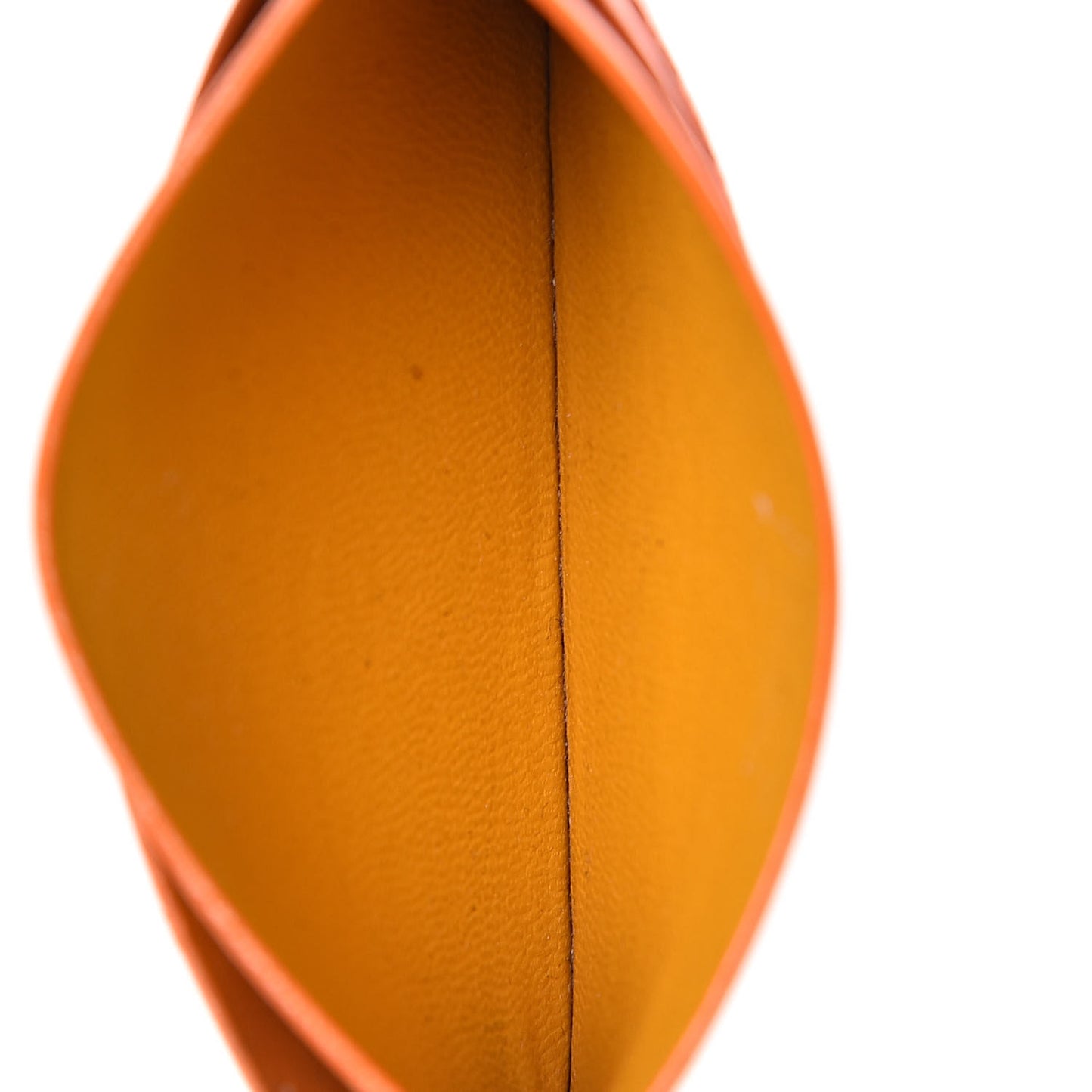 Goyardine Saint Sulpice Card Holder Orange