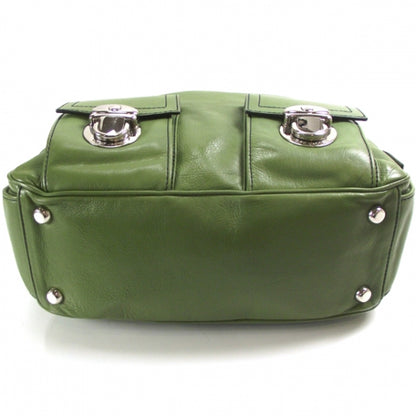 Marc Jacobs Leather Large Multipocket Hobo Green 4 of 10