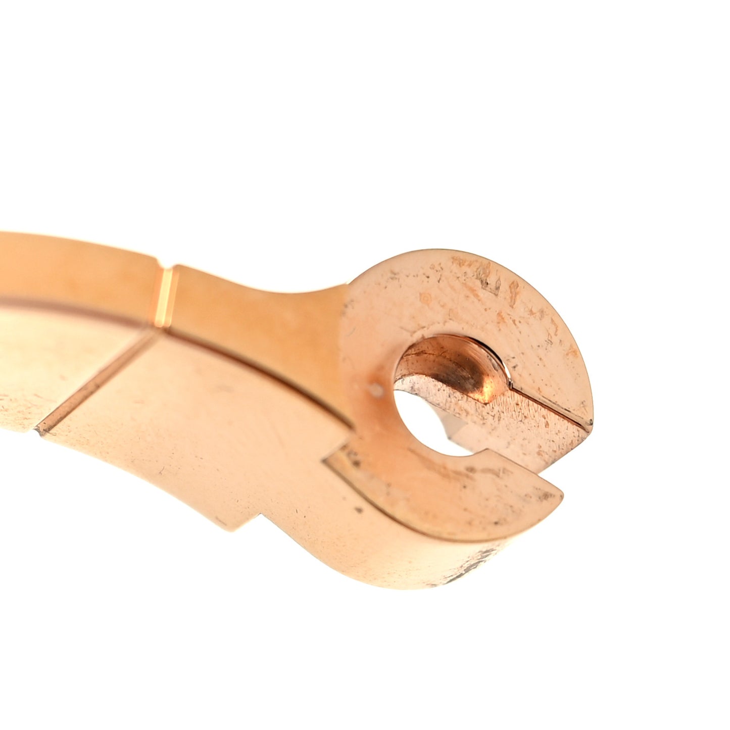 Enamel Printed Narrow Colliers De Chiens Hinged Bracelet S