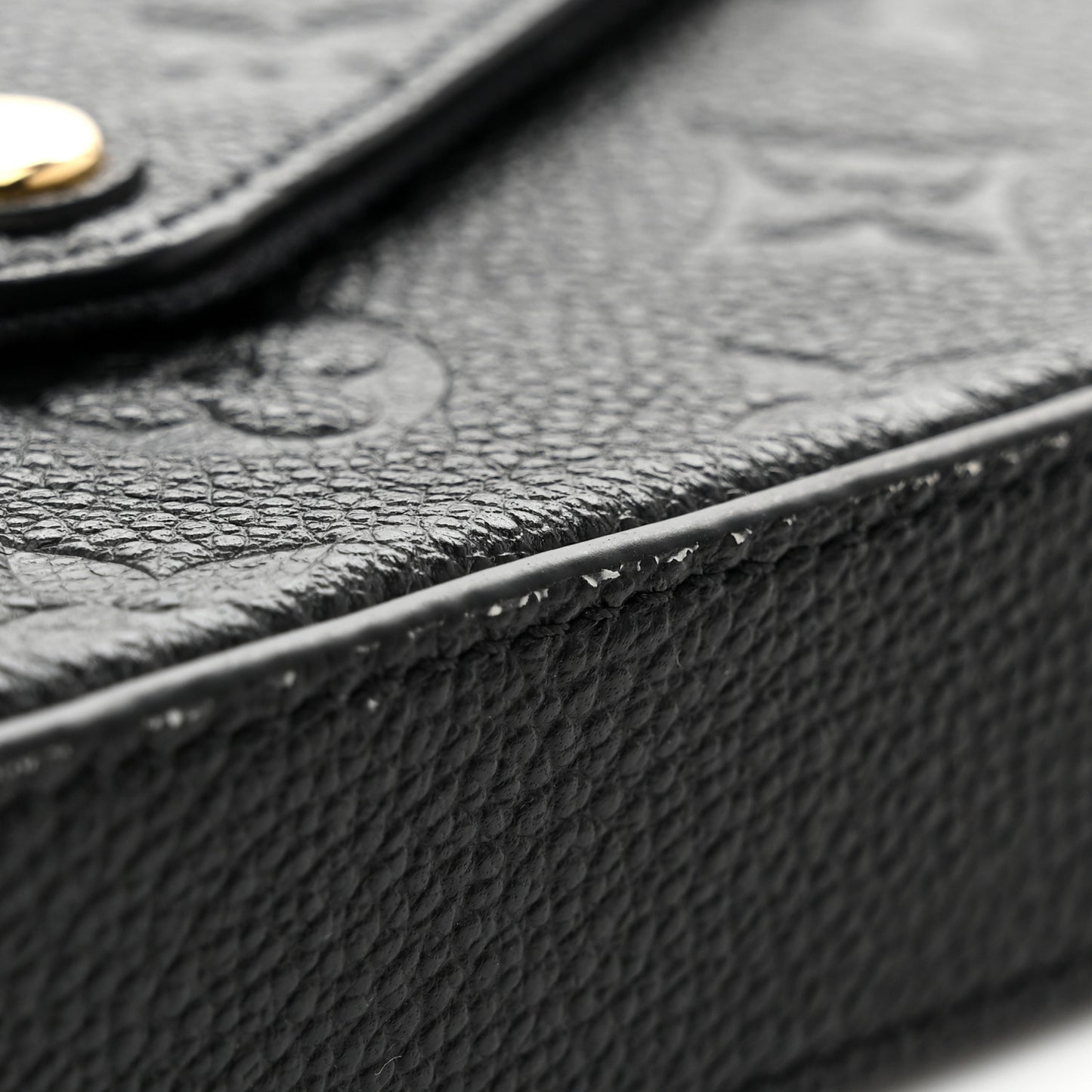 Empreinte Pochette Felicie Chain Wallet Black
