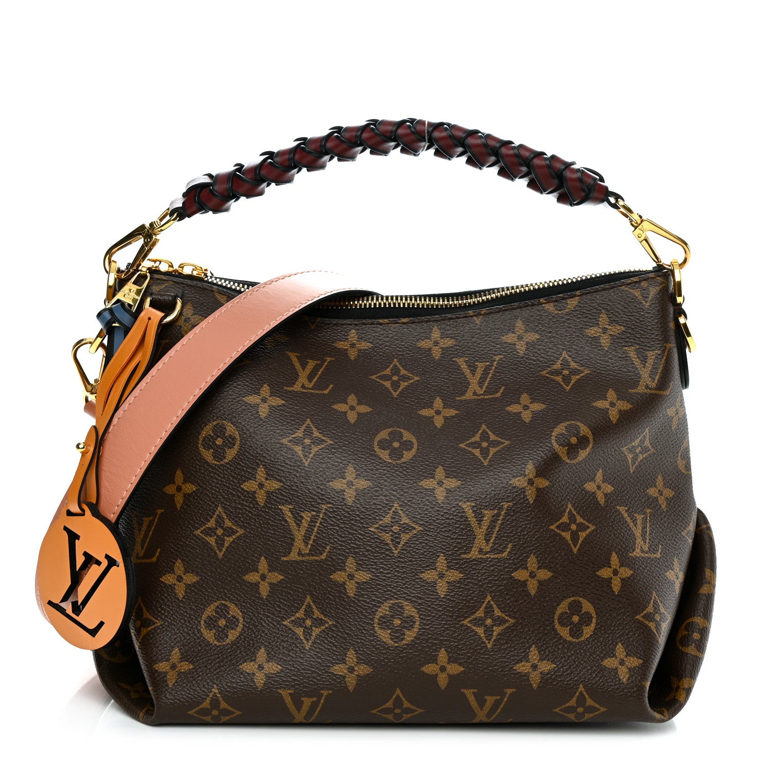 Louis Vuitton Monogram Beaubourg Hobo Mini Bordeaux Red Peach Safran 1 of 10