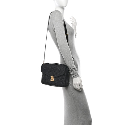 Louis Vuitton Empreinte Pochette Metis Black 2 of 13