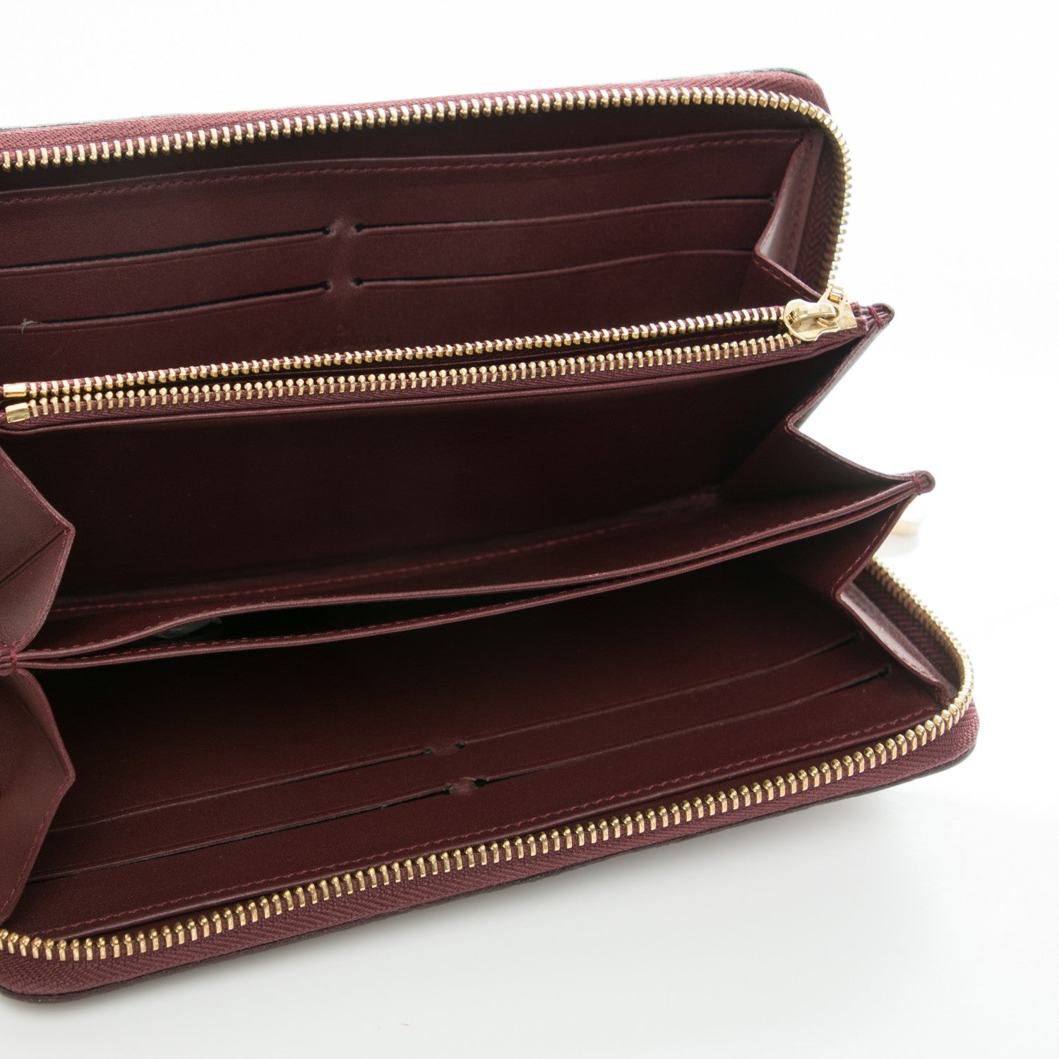 Louis Vuitton Vernis Zippy Wallet Rouge Fauviste 5 of 6